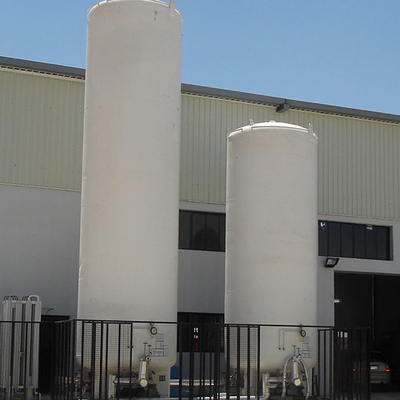 0.86 MPa Büyük Sıvı Azot Depolama Tankı 20m3, 5m3 Dewar Tankı