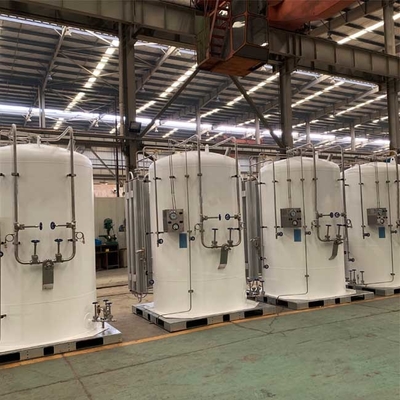 Sıvı N2 Mikro Dökme Tanklar 16 Bar, 5000 Litre Dökme CO2 Depolama