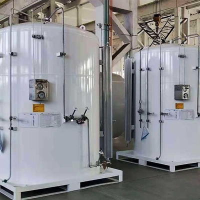 Sıvı N2 Mikro Dökme Tanklar 16 Bar, 5000 Litre Dökme CO2 Depolama