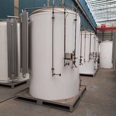 Paslanmaz Çelik Mikrobulk Azot Tankları Kriyojenik 3.4mpa Mikro Dökme 5m3