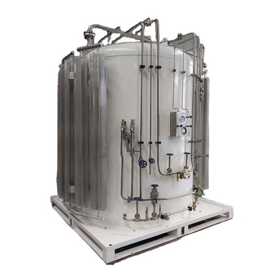 1000 ila 7500L Microbulk Tanklar 0.8Mpa Paslanmaz Çelik Cila