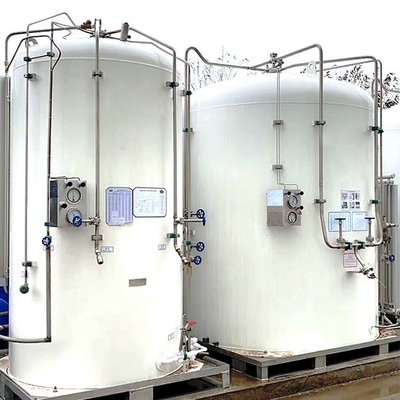 1000 ila 7500L Microbulk Tanklar 0.8Mpa Paslanmaz Çelik Cila