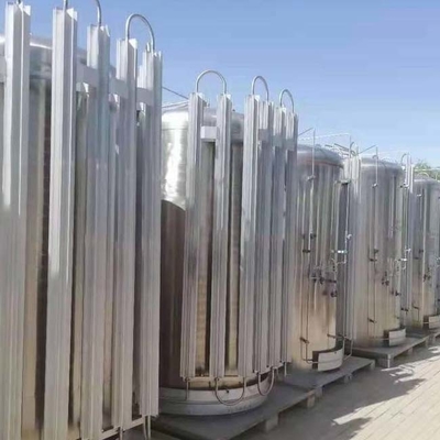 Vakum Mikro Dökme Co2 Tankları 3m3 Çift Katmanlı Mobil Kriyojenik