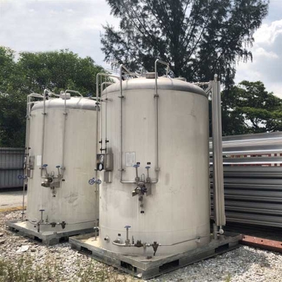 450 Litre Mikro Dökme Tanklar 1.6Mpa Dikey 2m3 Kriyojenik Sıvı Oksijen