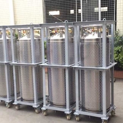 175 Litre Dewar Gaz Silindiri Sıvı Oksijen Azot 1.4Mpa Argon Şişesi