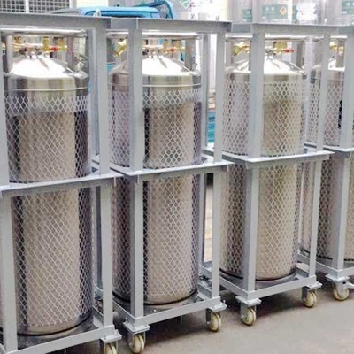 175 Litre Dewar Gaz Silindiri Sıvı Oksijen Azot 1.4Mpa Argon Şişesi