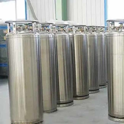 195 Litre Argon Dewar Tankı Paslanmaz Çelik, 160 Litre Sıvı Azot Tank Basıncı