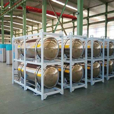 195 Litre Yüksek Basınçlı Sıvı Azot Tankı Paslanmaz Çelik, Sıvı O2 Dewar Silindir