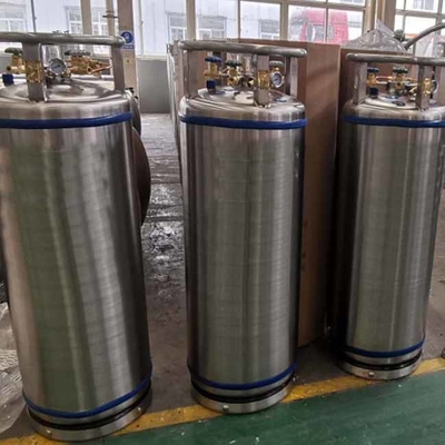 164-500L Sıvı Azot Tankı Basınçlı Bina Dewar 210 Litre