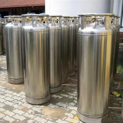 175L Kriyojenik Dewar Silindir 1.37mpa 2.3mpa Oksijen Tankları