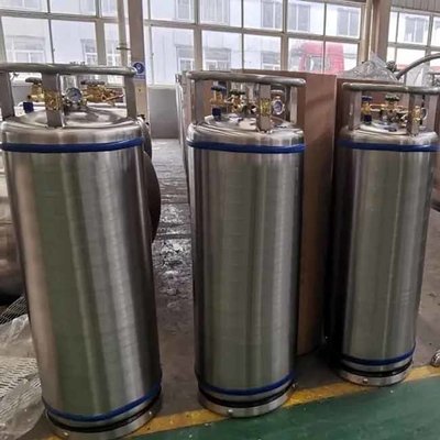 100L 232L Kriyojenik Dewar Silindir, 195L Argon Dewar Tankı