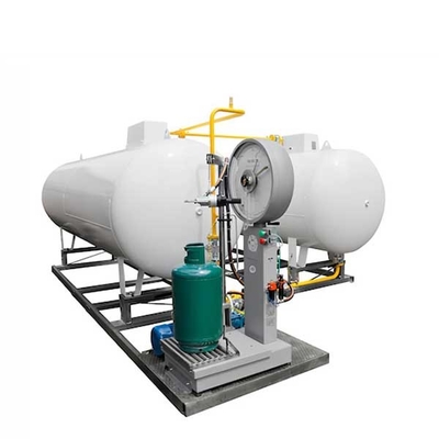10m3 Otomatik LP Gaz Dolum İstasyonu Q345R 220 Volt Skid Mounted