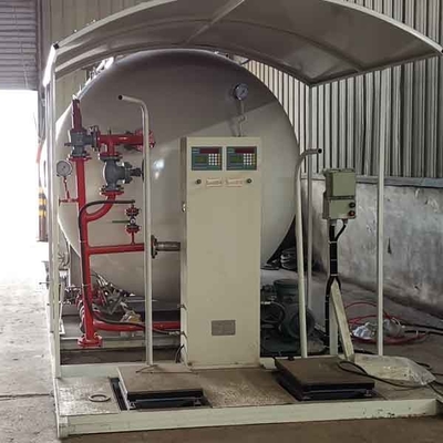 50000 Litre LPG Araba Dolum İstasyonları Karbon Çelik 1.2mpa