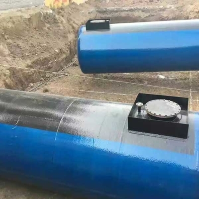 Petrol ve Gaz Endüstrisinde 30cbm Depolama Tankları 60000 Litre SF Yeraltı