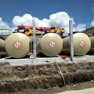 Petrol ve Gaz Endüstrisinde 30cbm Depolama Tankları 60000 Litre SF Yeraltı