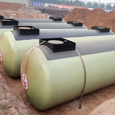 100m3 Çift Duvar Akaryakıt Depolama Tankı FRP 50 Metreküp