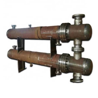 7.5kw Çift Borulu Sac Eşanjör 0.8-2.0mm Buhar Kondenser