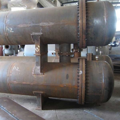 7.5kw Çift Borulu Sac Eşanjör 0.8-2.0mm Buhar Kondenser