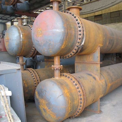 Ön Isıtma Çift Borulu Sac Eşanjör İçecek 360mm Evaporatör
