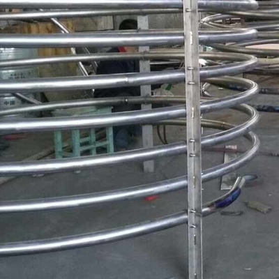 Yüzer Bobin Borulu Eşanjör 200mm 2.1MPA Saf Titanyum