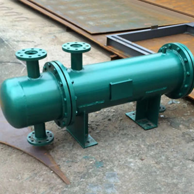 SS304 306 Kabuk Borulu Eşanjör Paslanmaz Çelik Kondenser